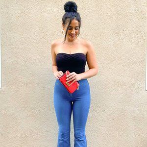 Flare Jeans - Medium Blue Wash